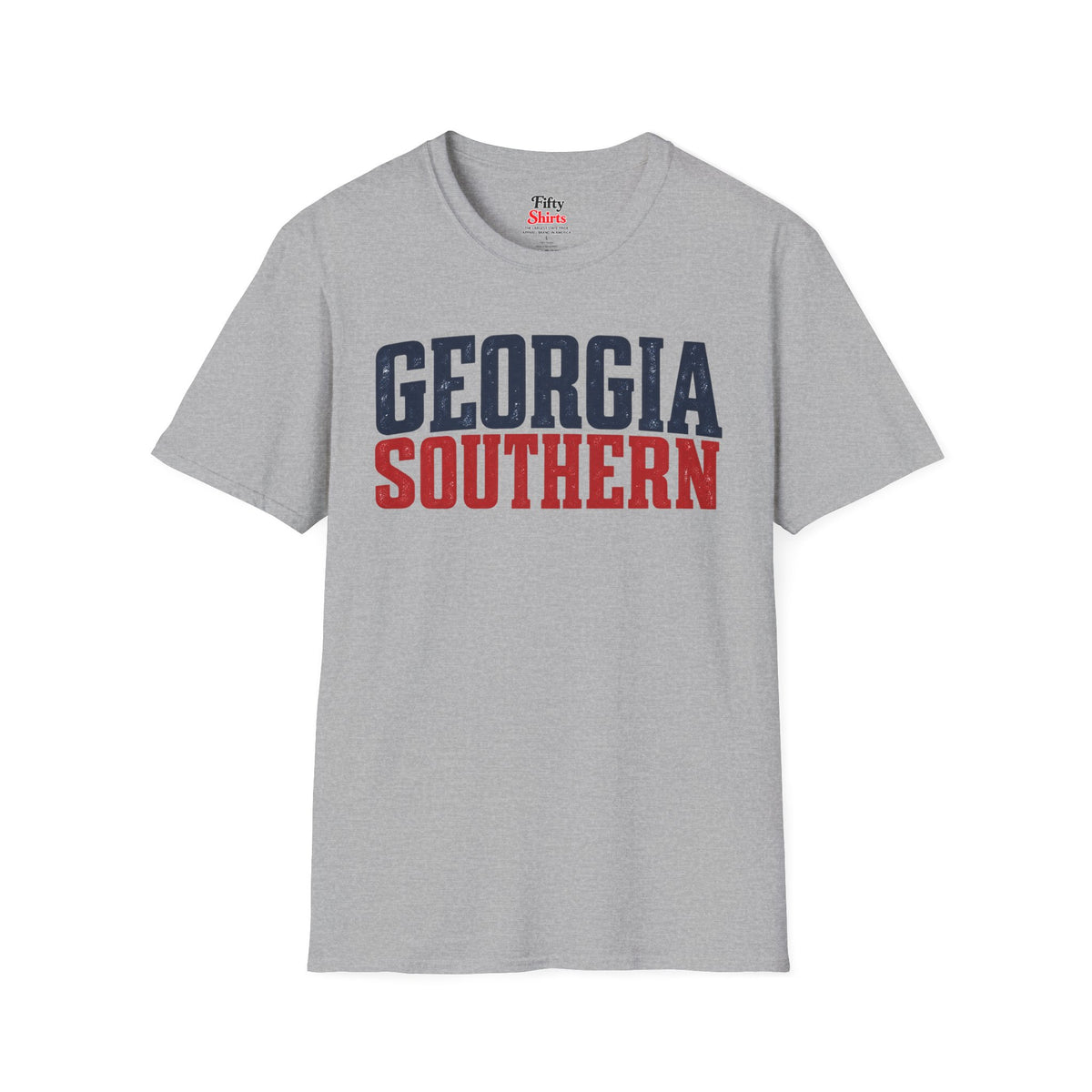 Georgia Southern Unisex Softstyle T Shirt State Name Graphic Tee