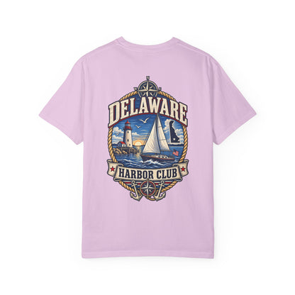 Delaware Harbor Club  Unisex Comfort Color 1717 Streetwear Graphic Tee