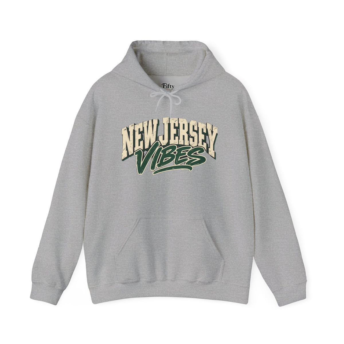 New Jersey Vibes Unisex Hoodie State Name Graphic