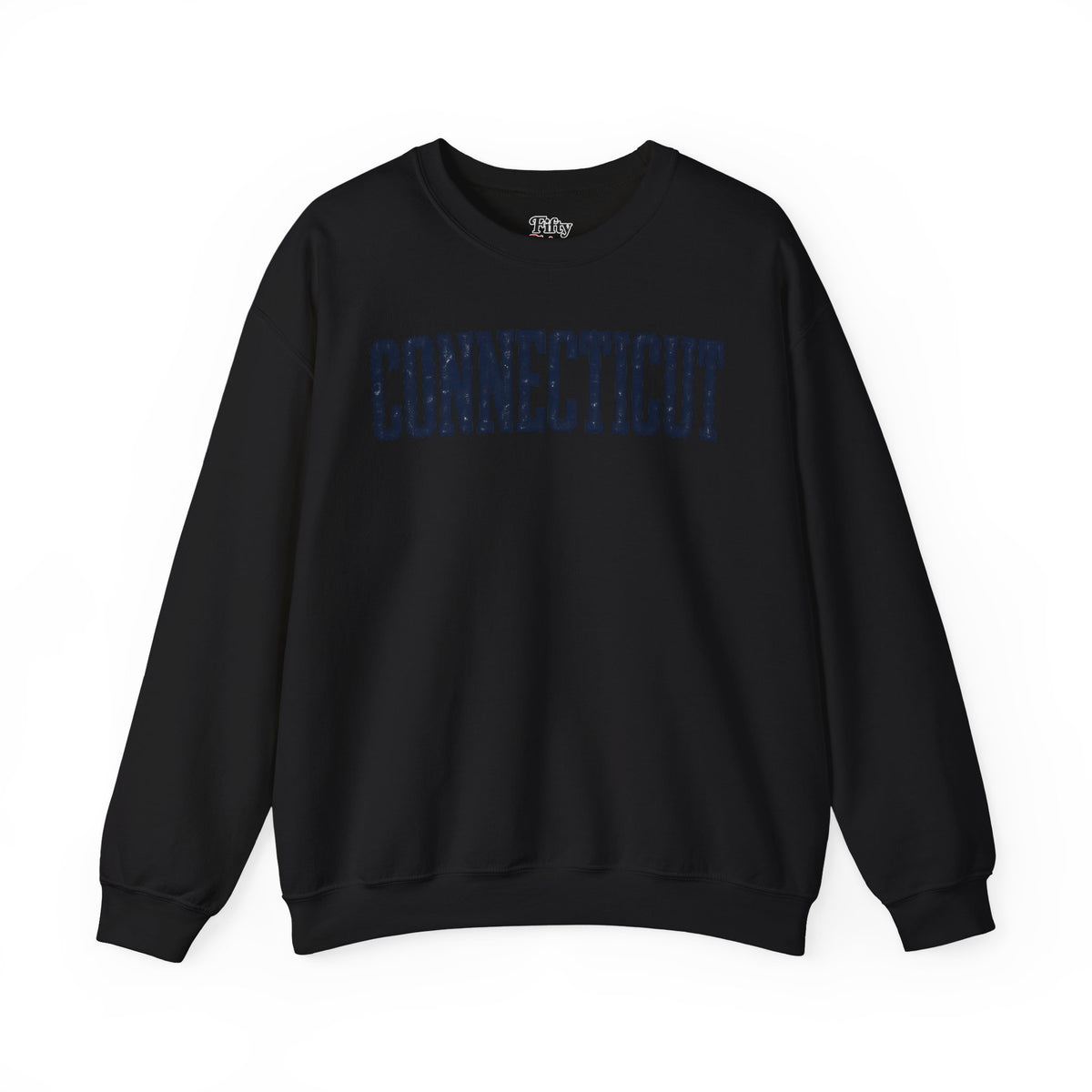 Connecticut Unisex Crewneck Sweatshirt State Name Graphic
