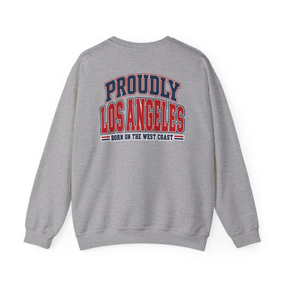 Proudly Los Angeles Unisex Crewneck Sweatshirt Graphic