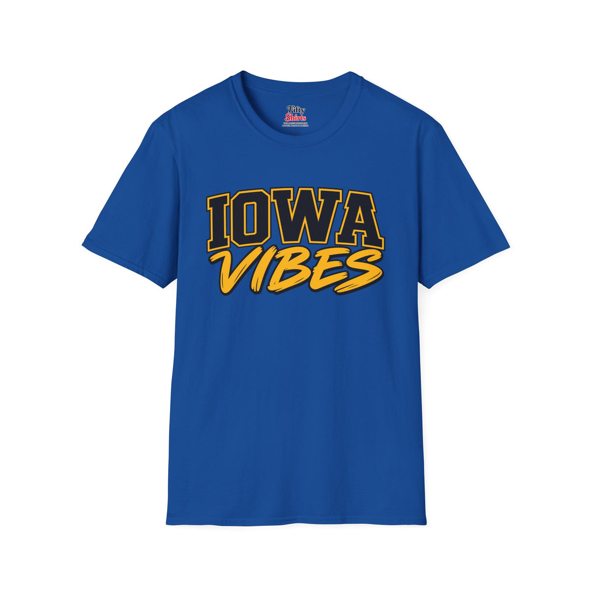 Iowa Vibes Unisex Softstyle T Shirt State Name Graphic Tee