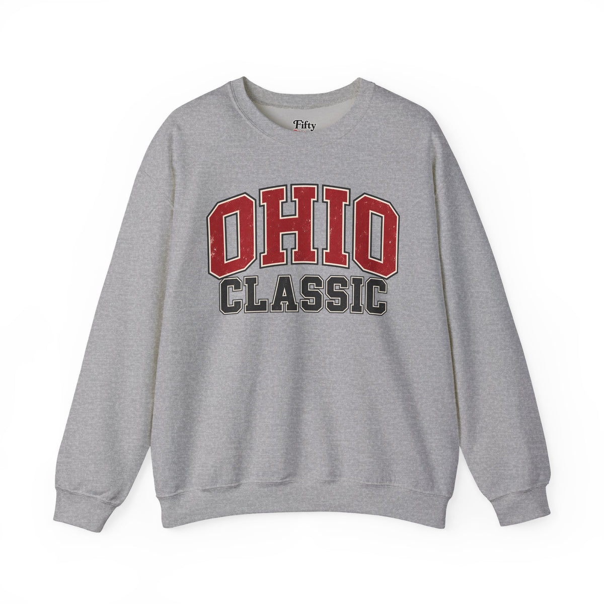 Ohio Classic Unisex Crewneck Sweatshirt State Name Graphic