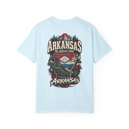 Arkansas Street Legacy Unisex Comfort Color 1717 Streetwear Graphic Tee