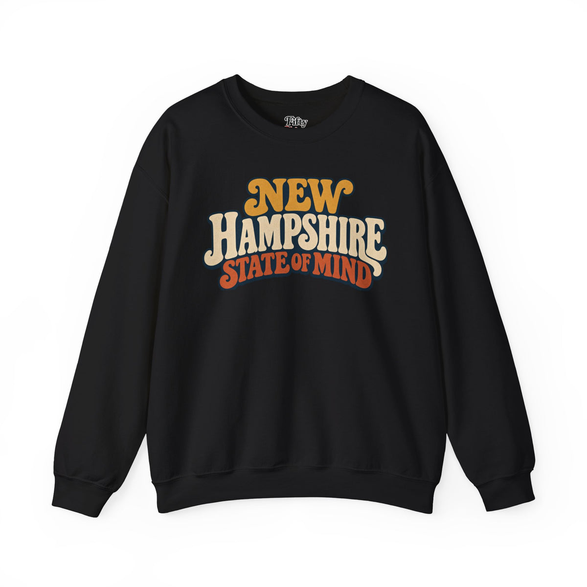 New Hampshire State of Mind Unisex Crewneck Sweatshirt State Name Graphic