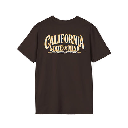 California State of Mind Los Angeles Unisex Softstyle Graphic Tee
