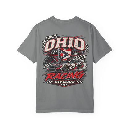 Ohio Racing Division Unisex Comfort Color 1717 Streetwear Graphic Tee