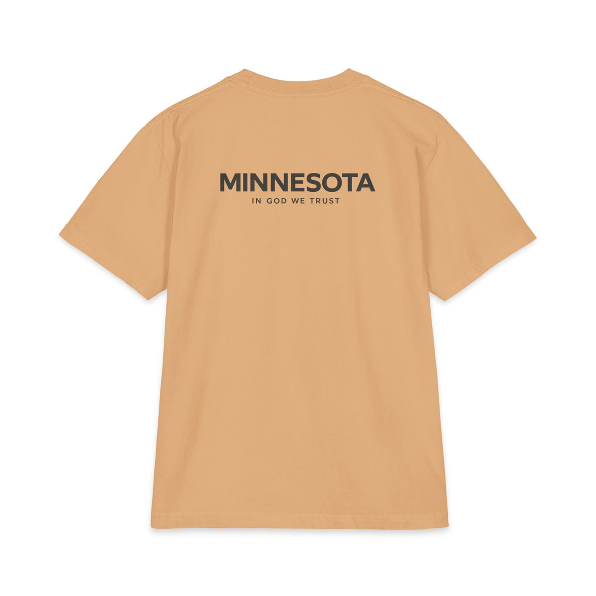 Minnesota All State In God We Trust Unisex Max Heavyweight Short Sleeve