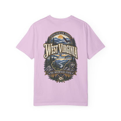 West Virginia Appalachian Roots Unisex Comfort Color 1717 Streetwear Graphic Tee