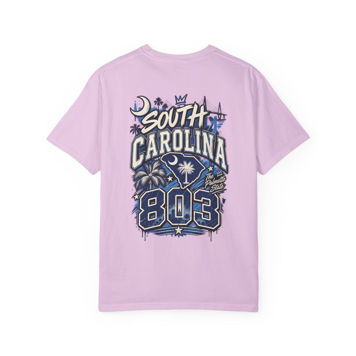 South Carolina 803 Unisex Comfort Color 1717 Streetwear Graphic Tee