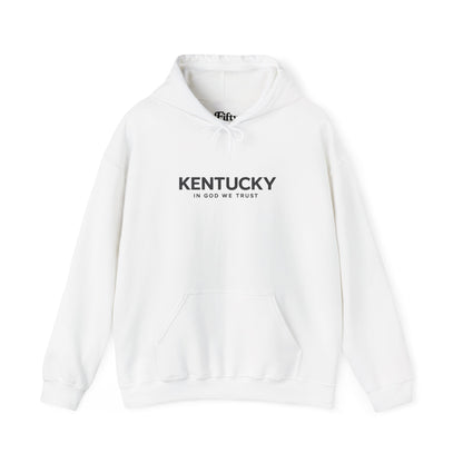 Kentucky All State In God We Trust Unisex Hooded Sweatshirt