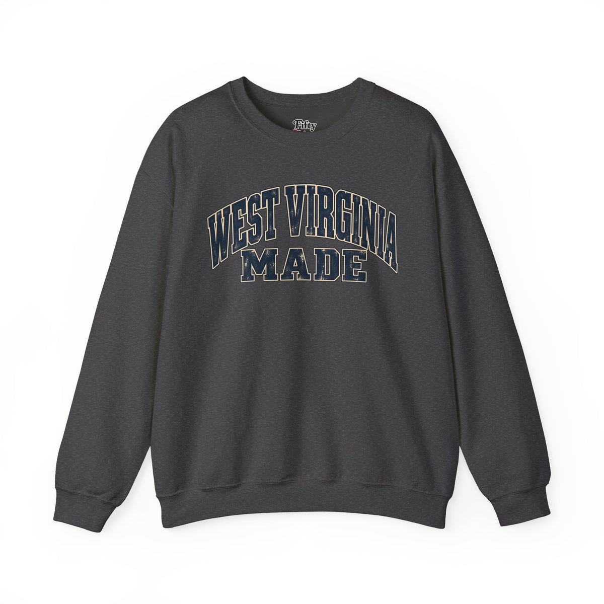 West Virginia Made Unisex Crewneck Sweatshirt State Name Graphic