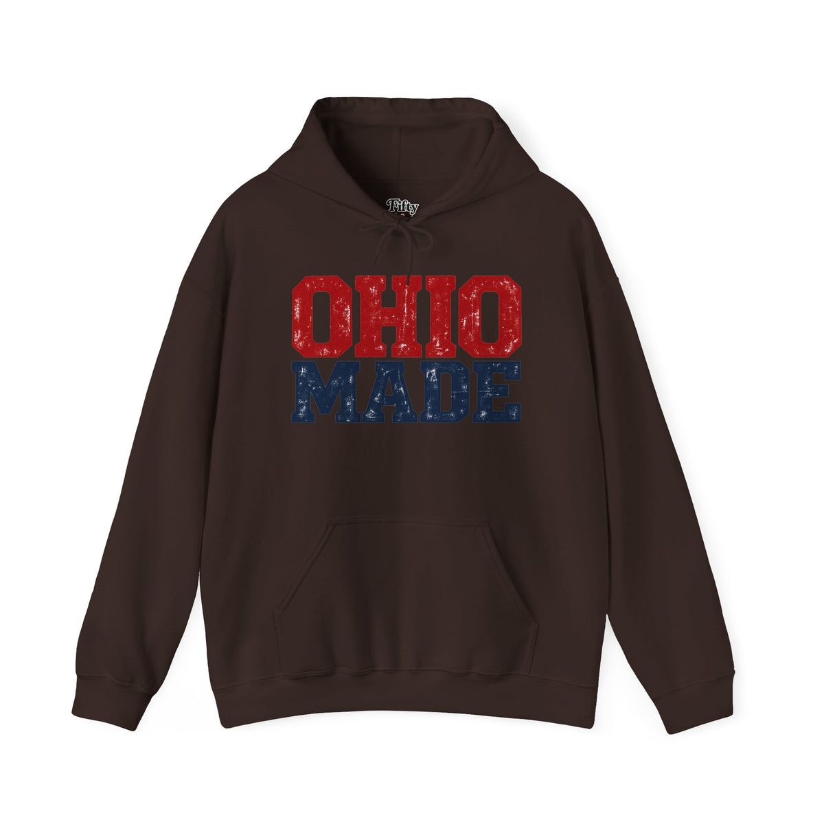 Ohio Made Unisex Hoodie State Name Graphic