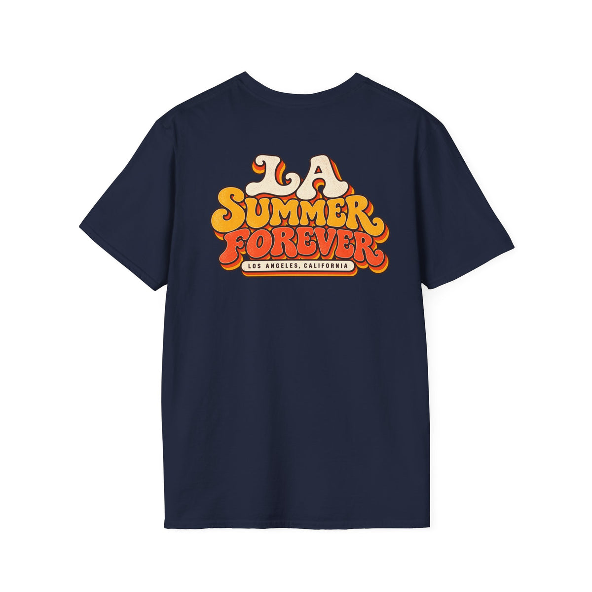 LA Summer Forever Los Angeles Unisex Softstyle Graphic Tee