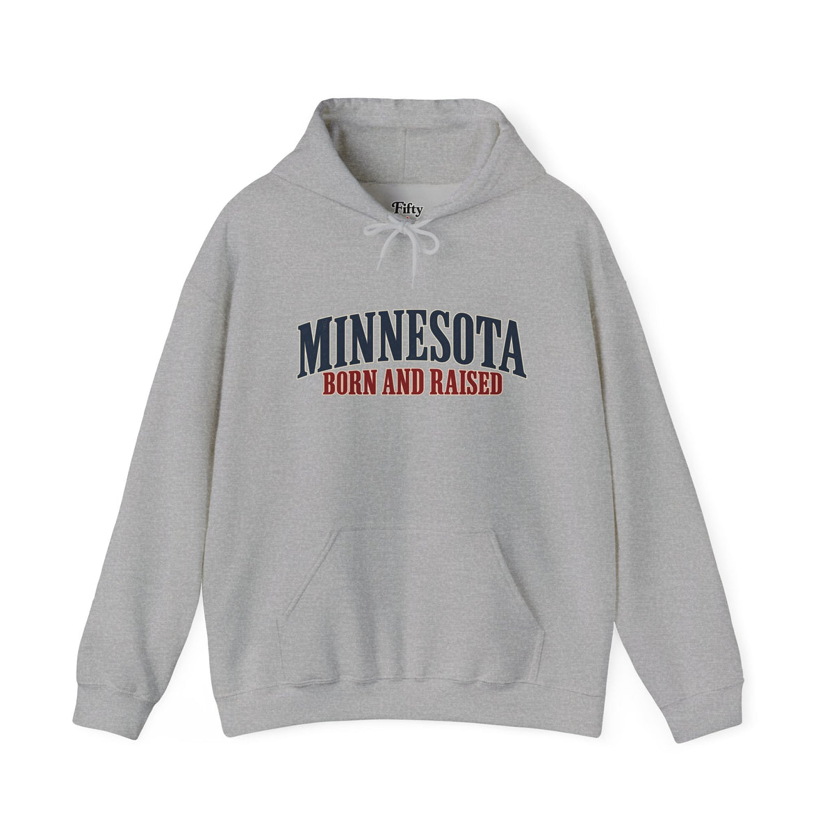 Minnesota Born and Raised Luxury Heritage Unisex Hoodie Graphic