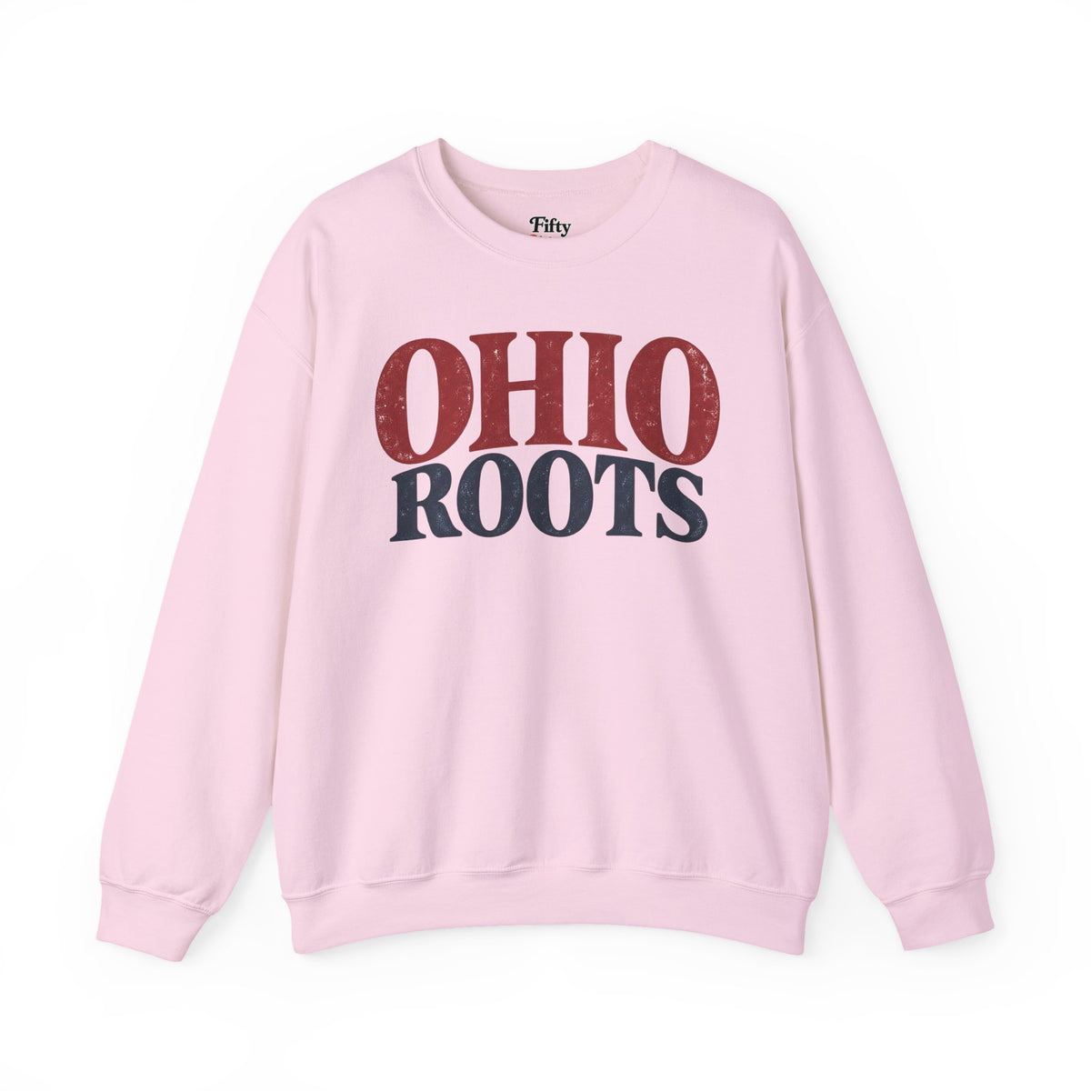 Ohio Roots Unisex Crewneck Sweatshirt State Name Graphic