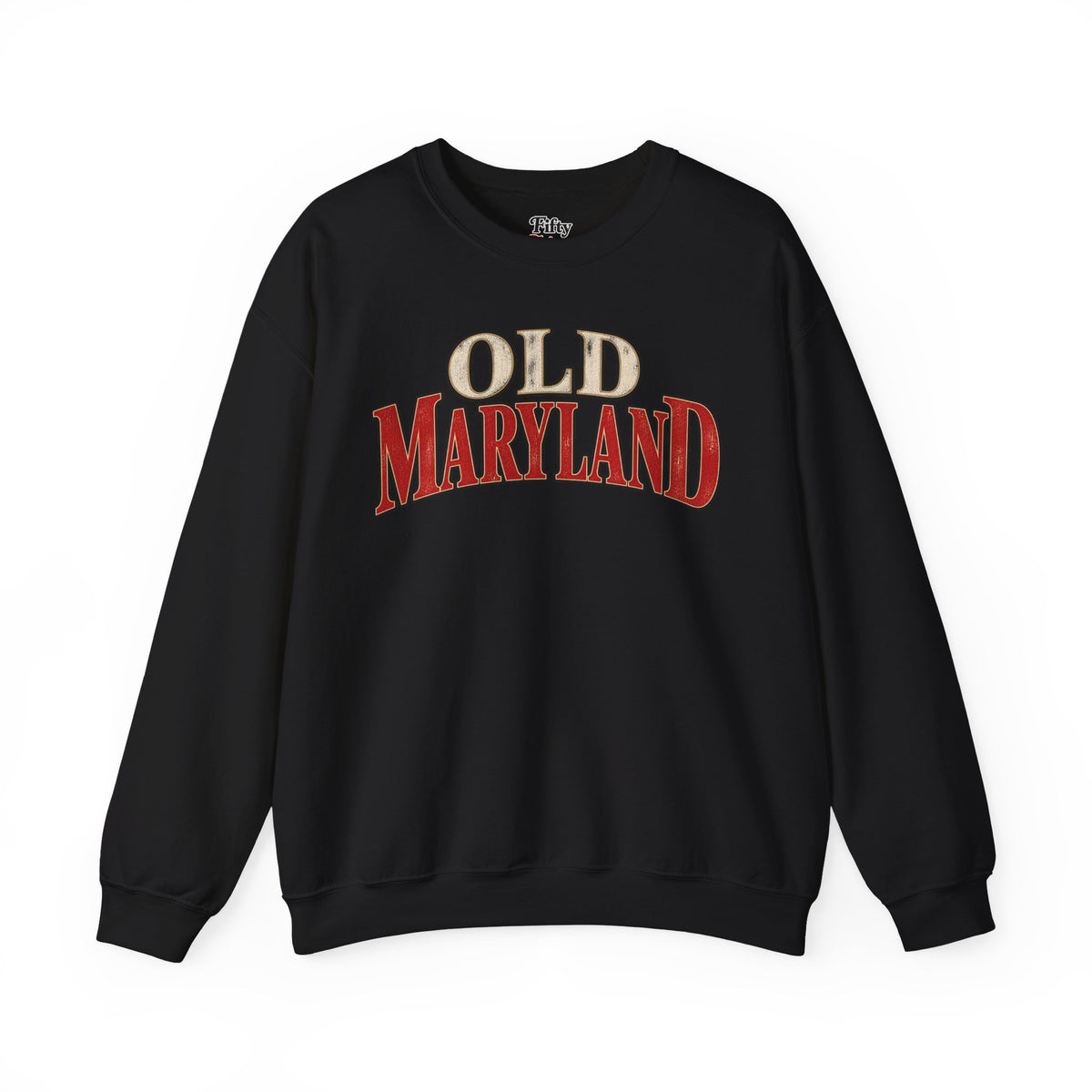 Old Maryland Unisex Crewneck Sweatshirt State Name Graphic