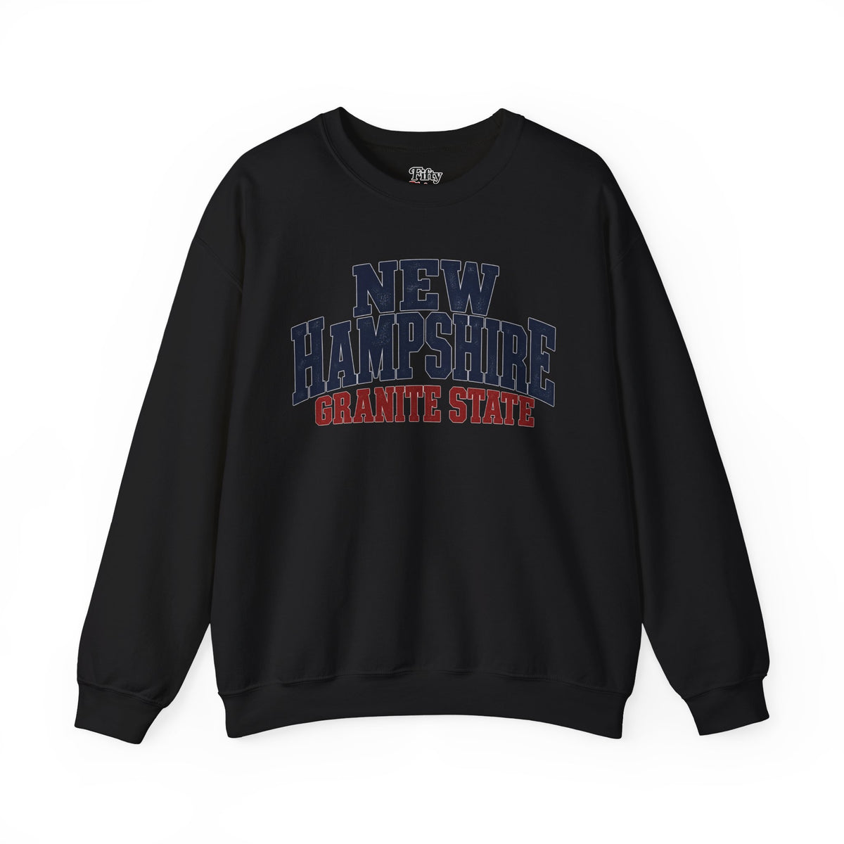 New Hampshire Granite State Unisex Crewneck Sweatshirt State Name Graphic