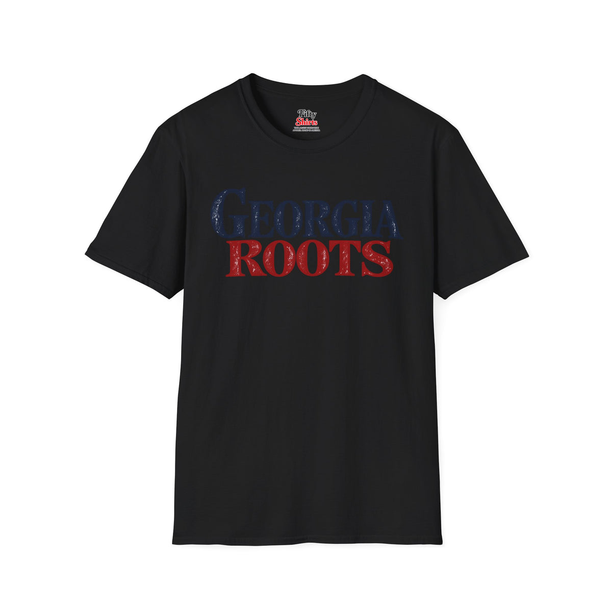 Georgia Roots Unisex Softstyle T Shirt State Name Graphic Tee