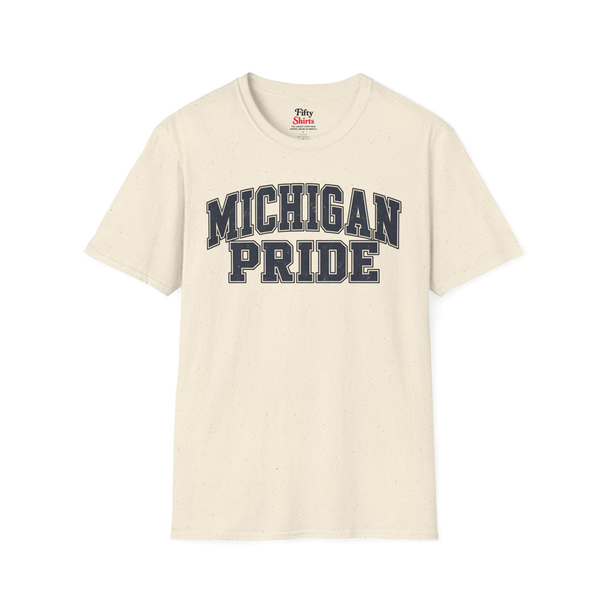Michigan Pride Unisex Softstyle T Shirt State Name Graphic Tee