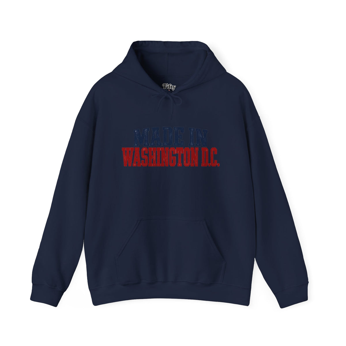 Made in Washington DC Unisex Hoodie State Name Graphic
