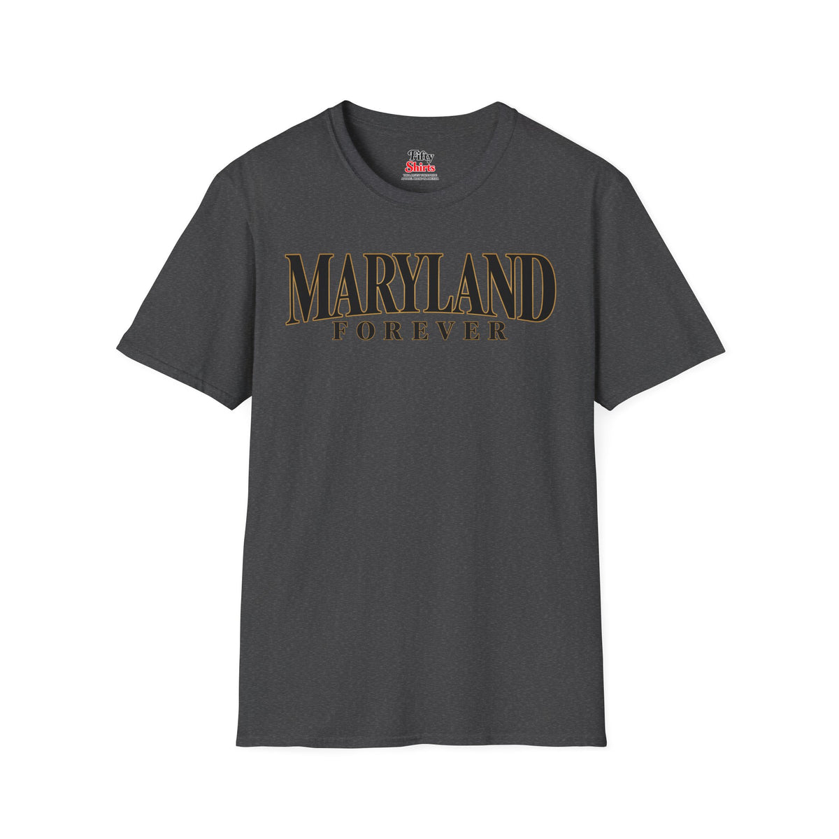 Maryland Forever Unisex Softstyle T Shirt State Name Graphic Tee