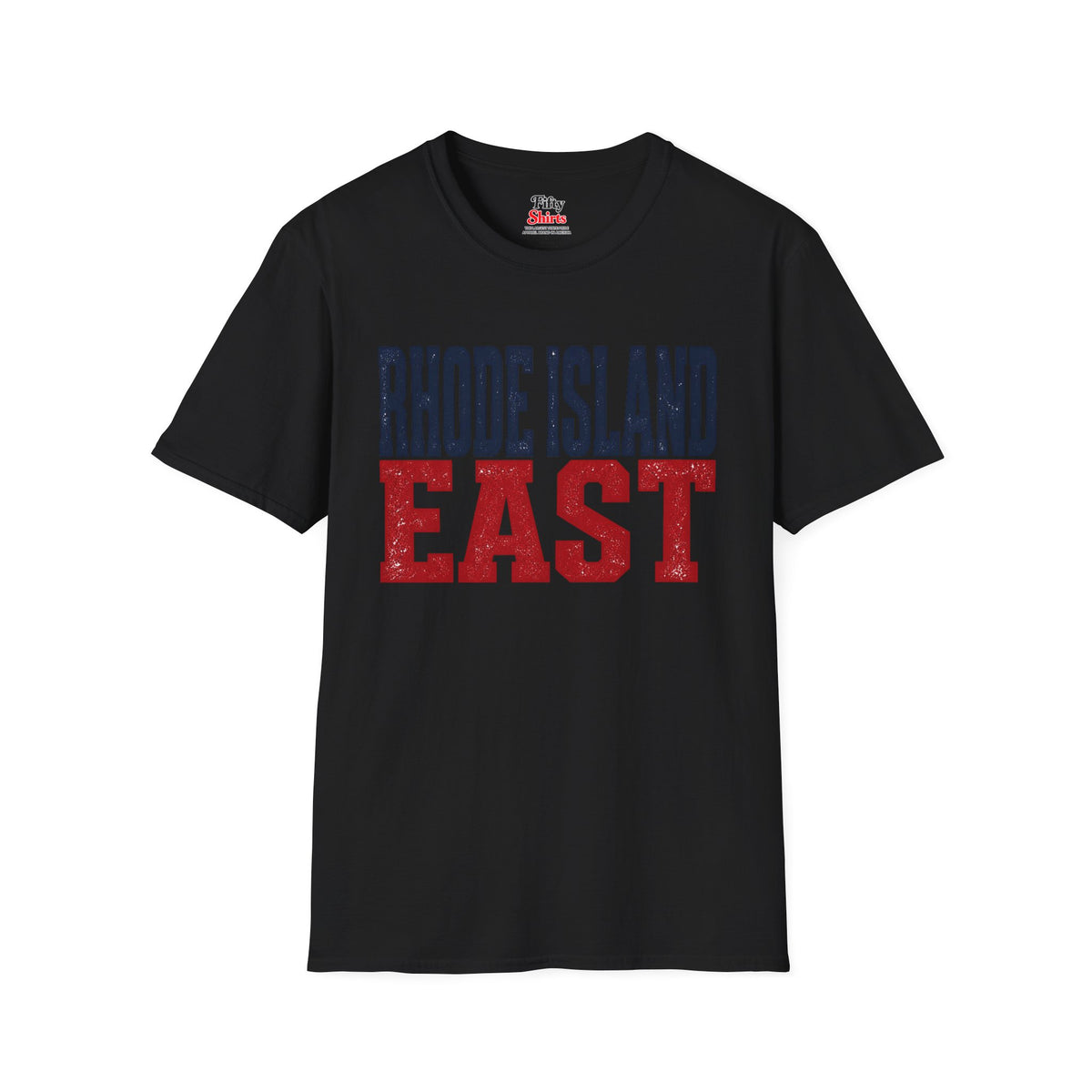 Rhode Island East Unisex Softstyle T Shirt State Name Graphic Tee