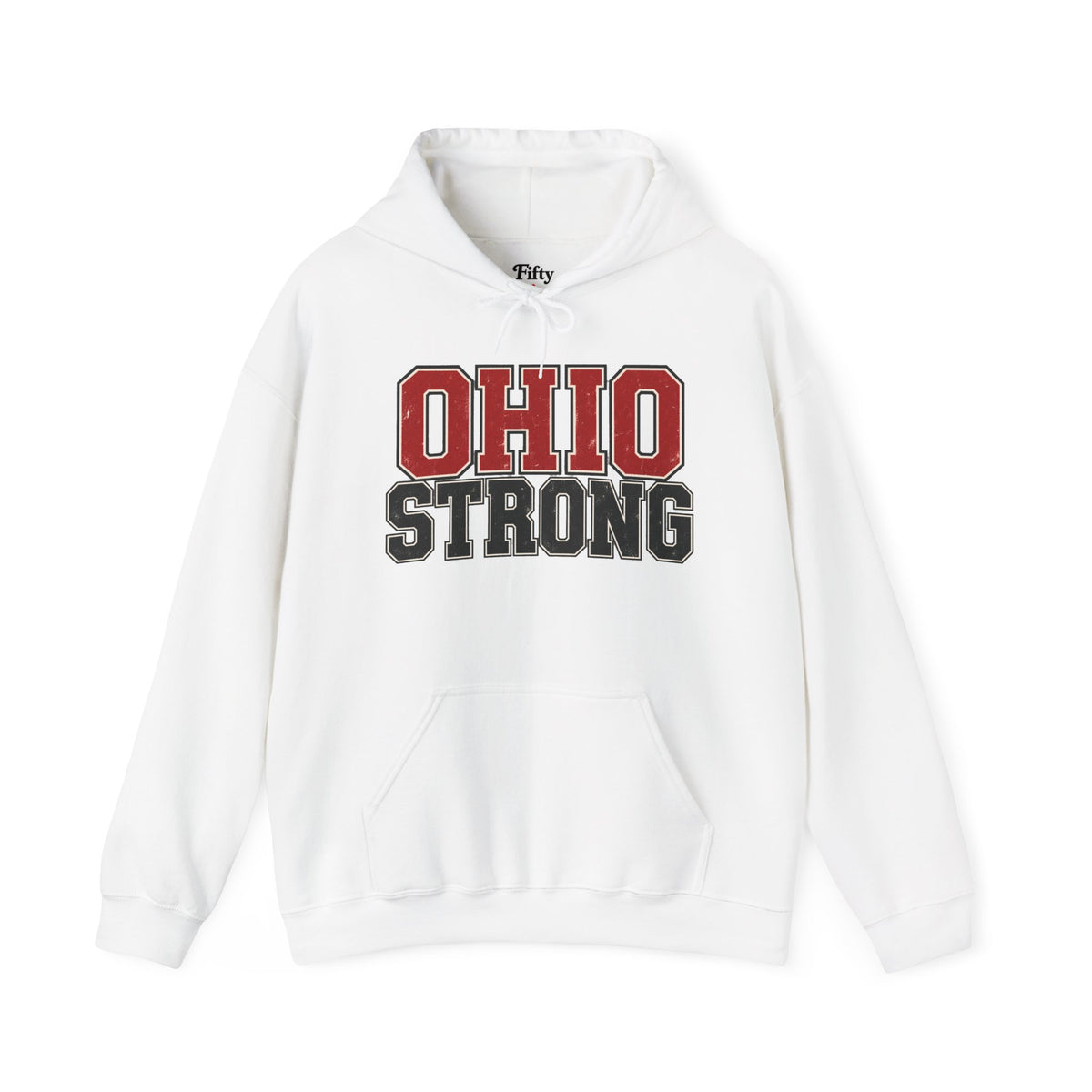 Ohio Strong Unisex Hoodie State Name Graphic