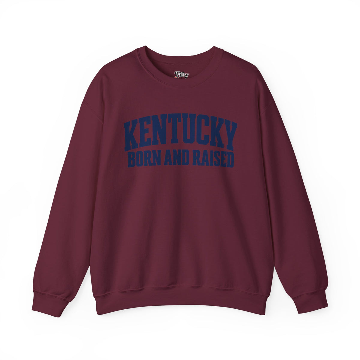 Kentucky Born and Raised  Modern Heritage Unisex Sweatshirt Graphic