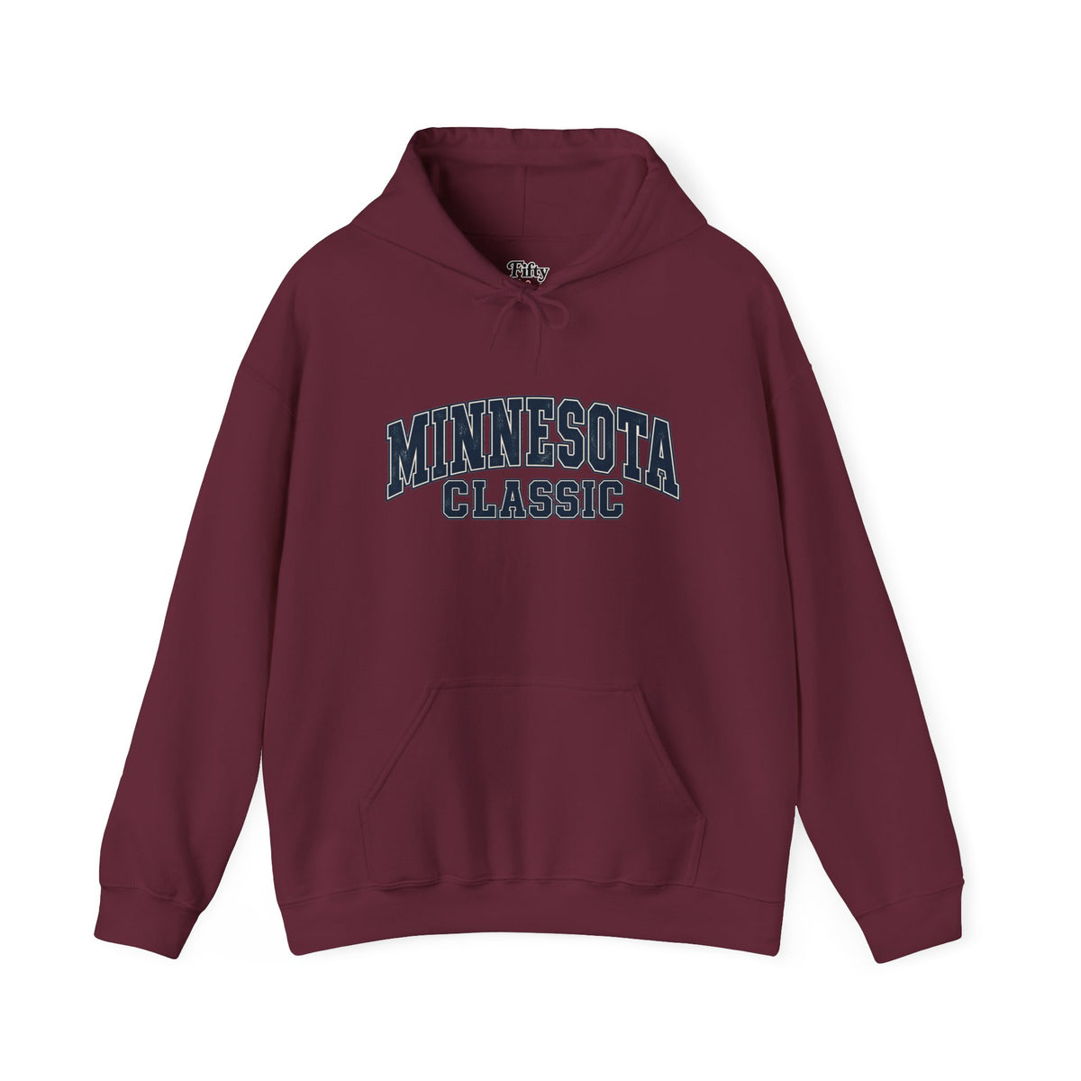 Minnesota Classic Unisex Hoodie State Name Graphic