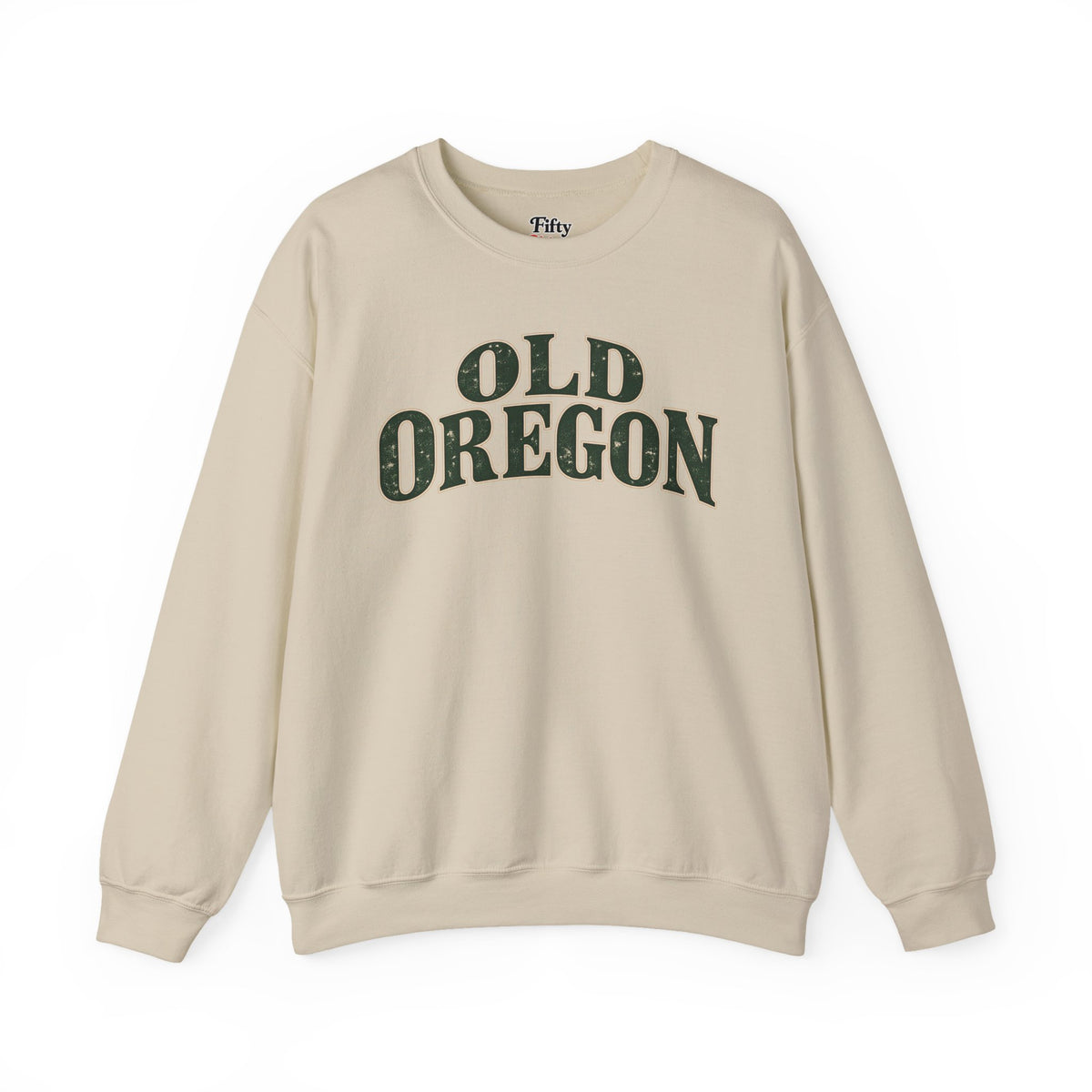 Old Oregon Unisex Crewneck Sweatshirt State Name Graphic