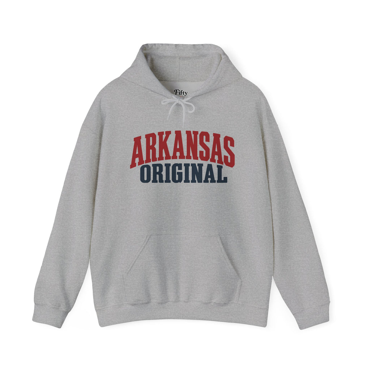 Arkansas Original Unisex Hoodie State Name Graphic