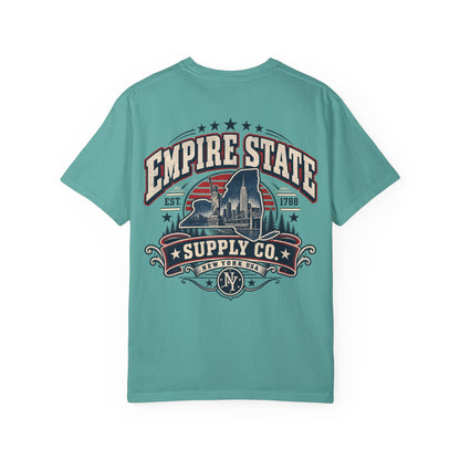 New York Empire State Supply Co. Unisex Comfort Color 1717 Streetwear Graphic Tee