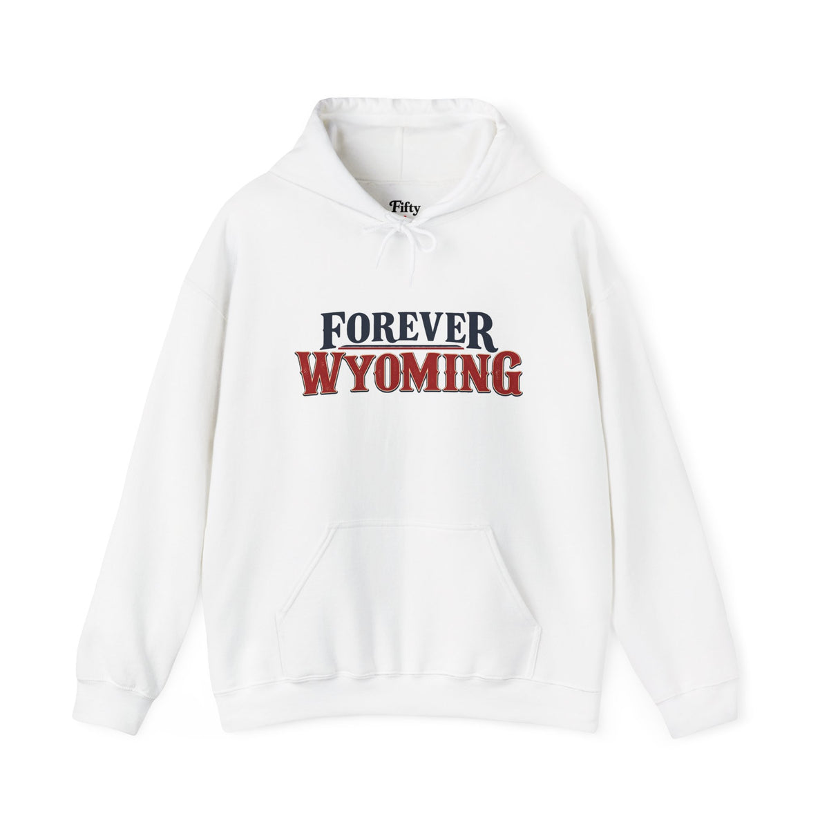Forever Wyoming Unisex Hoodie  State Name Graphic