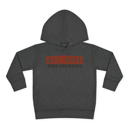 Tennessee Born and Raised Vintage Country Style Unisex Toddler Pullover Fleece Hoodie