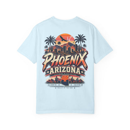 Phoenix Arizona Streetwear  Unisex Comfort Color 1717 Streetwear Graphic Tee