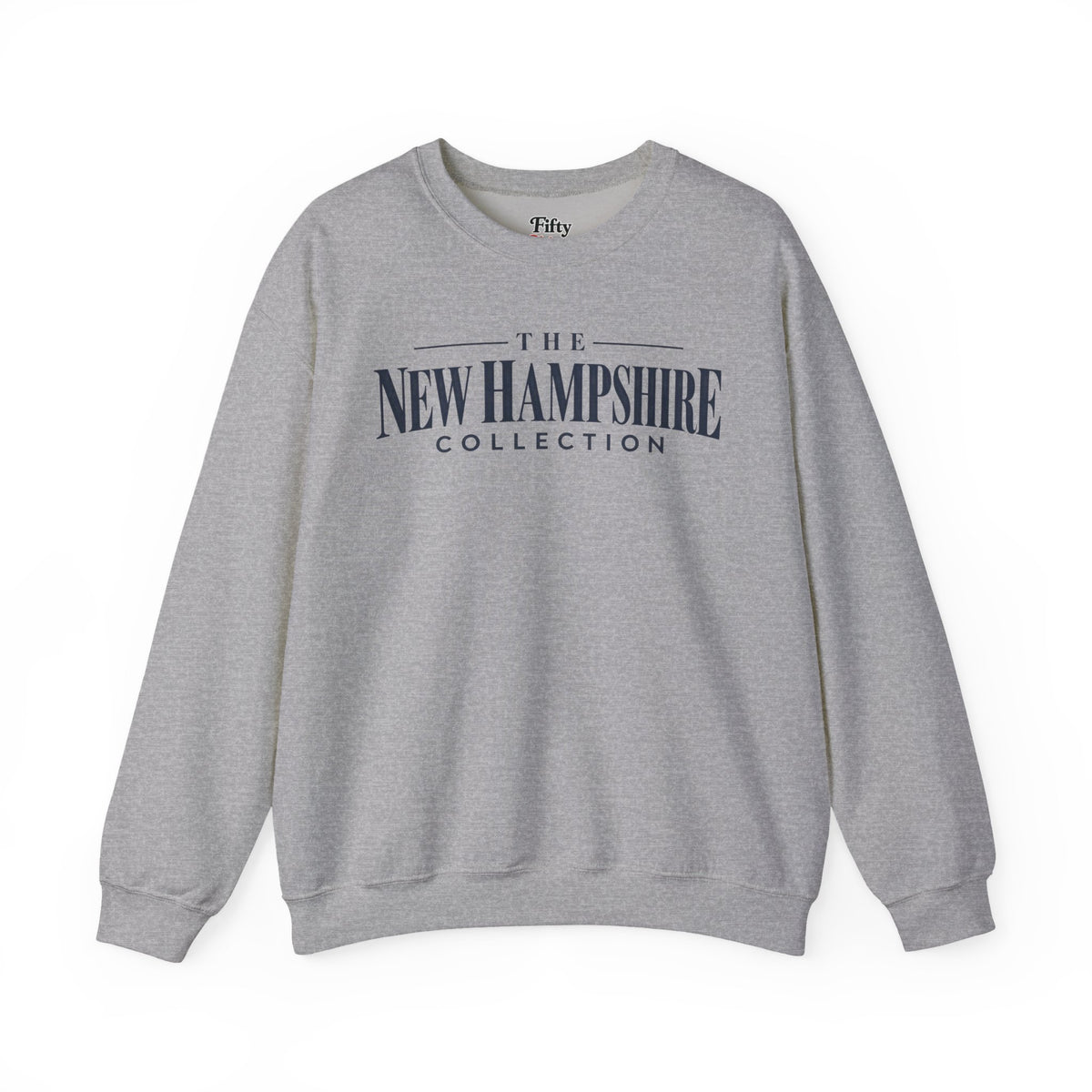 The New Hampshire Collection Unisex Crewneck Sweatshirt State Name Graphic