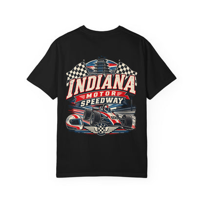 Indiana Motor Speedway Unisex Comfort Color 1717 Streetwear Graphic Tee