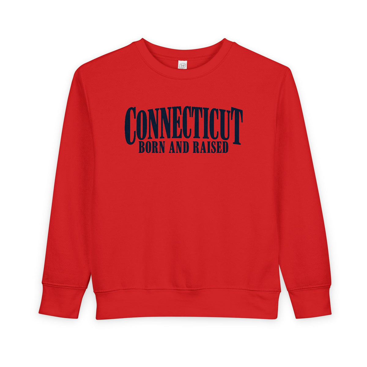 Connecticut Born and Raised Luxury Heritage Unisex Toddler Sweatshirt