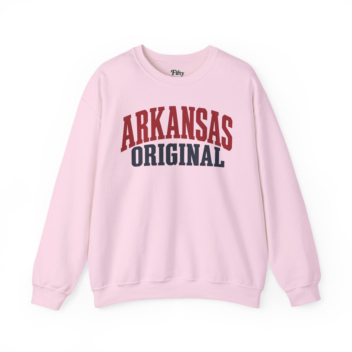 Arkansas Original Unisex Crewneck Sweatshirt State Name Graphic