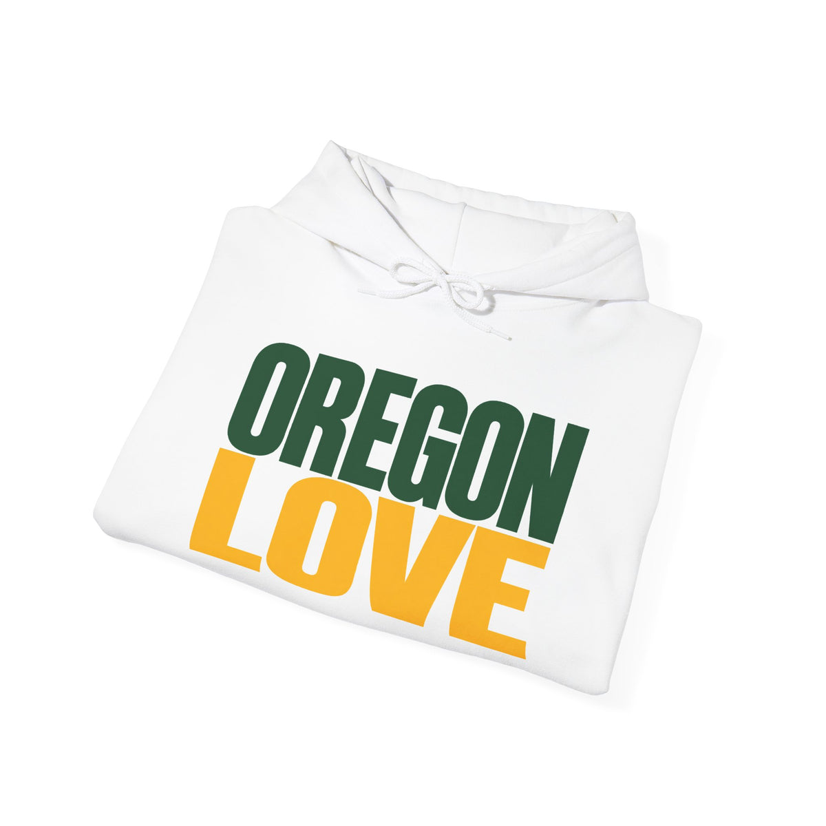 Oregon Love Unisex Hoodie State Name Graphic