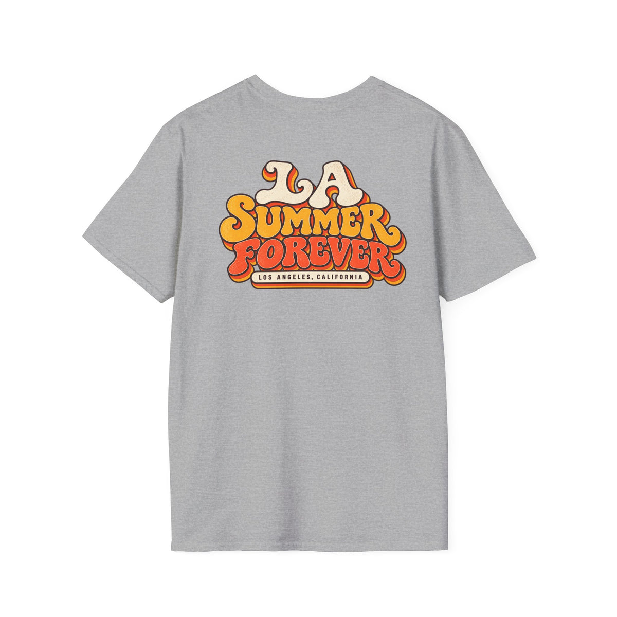 LA Summer Forever Los Angeles Unisex Softstyle Graphic Tee