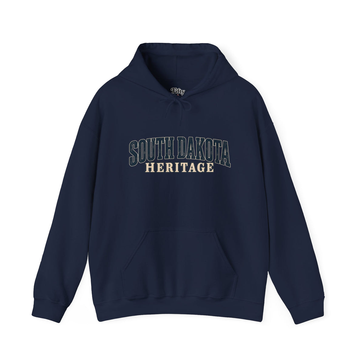 South Dakota Heritage Unisex Hoodie State Name Graphic