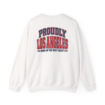 Proudly Los Angeles Unisex Crewneck Sweatshirt Graphic
