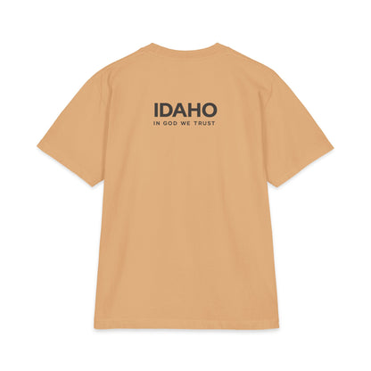 Idaho All State In God We Trust Unisex Max Heavyweight Short Sleeve