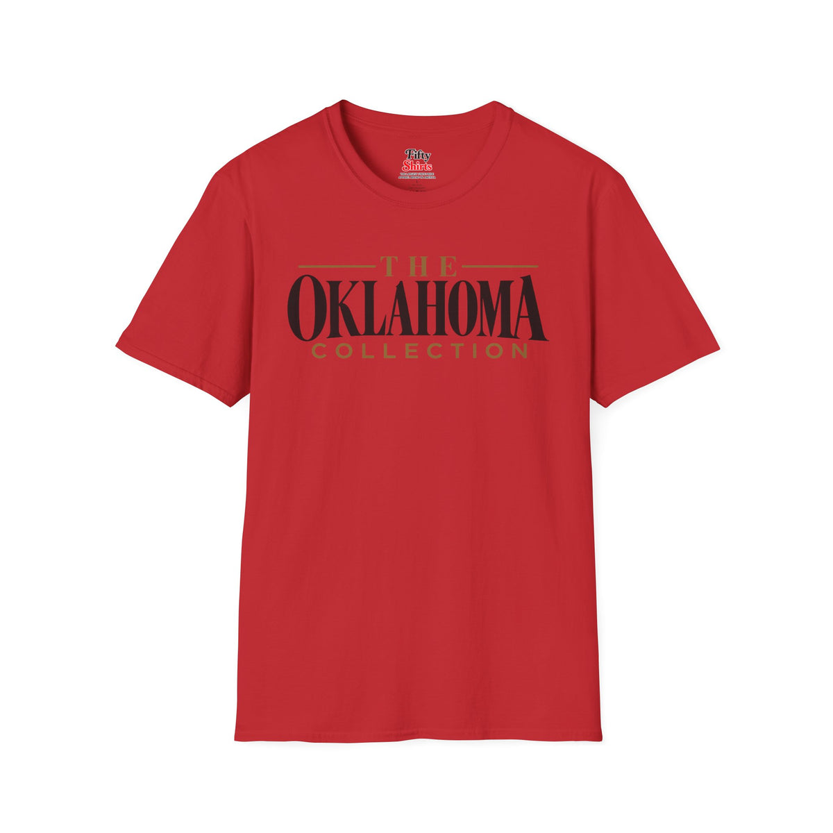 The Oklahoma Collection Unisex Softstyle T Shirt State Name Graphic Tee
