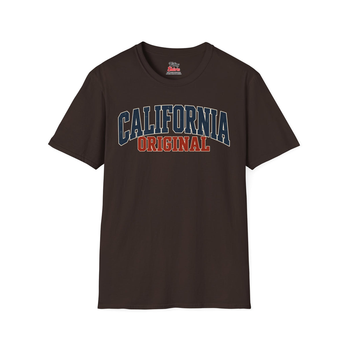 California Original Unisex Softstyle T Shirt State Name Graphic Tee