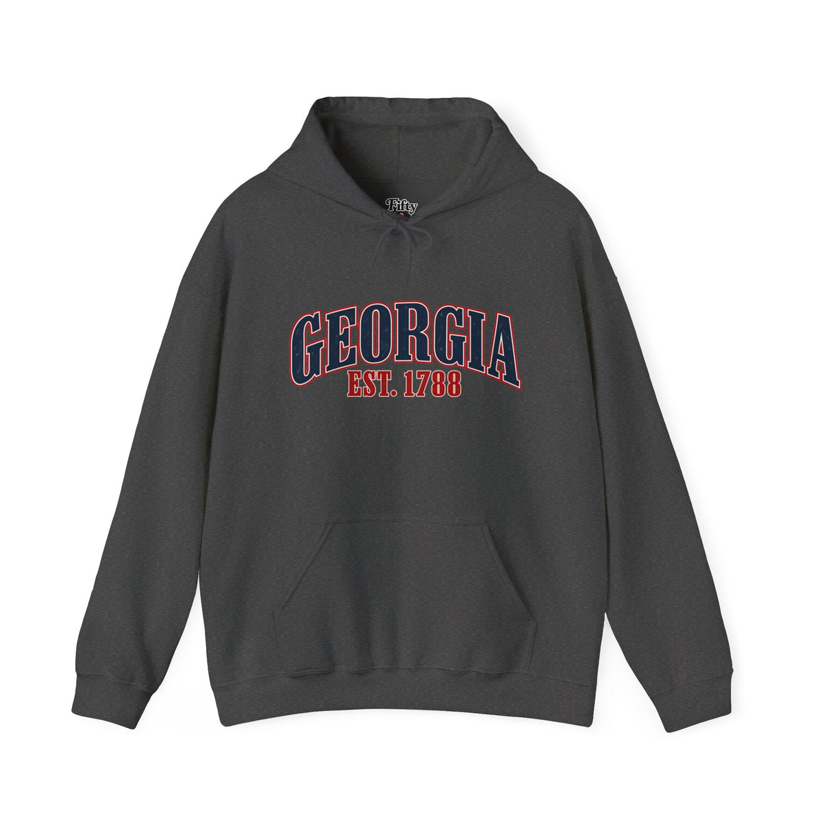 Georgia EST 1788 Unisex Hoodie State Name Graphic