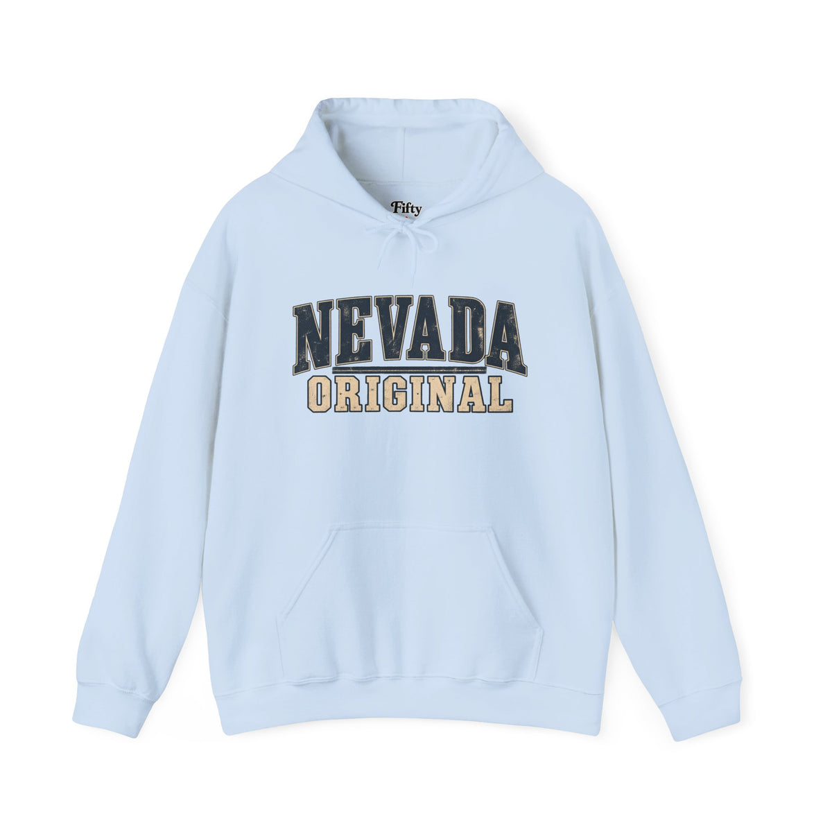 Nevada Original Unisex Hoodie State Name Graphic
