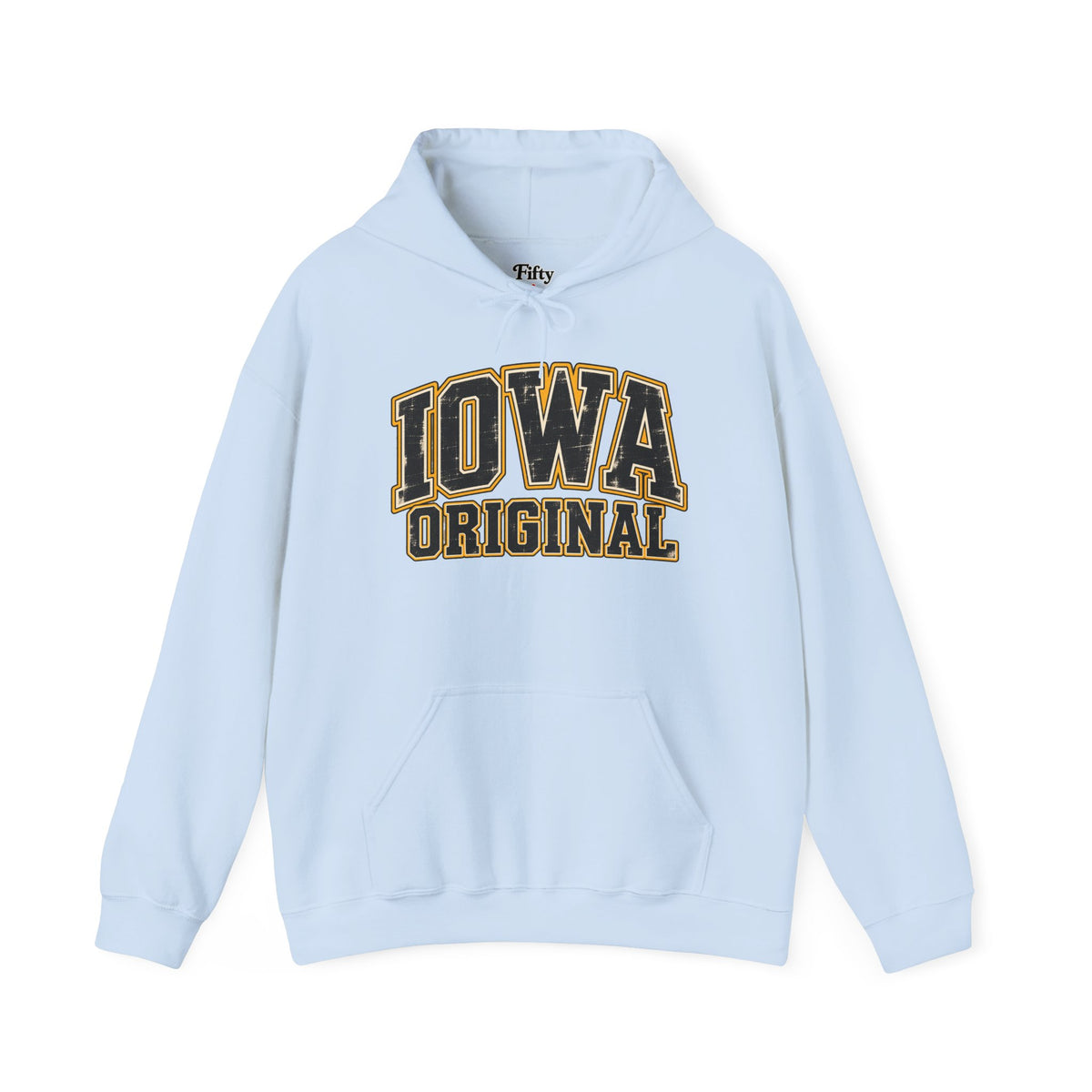 Iowa Original Unisex Hoodie State Name Graphic